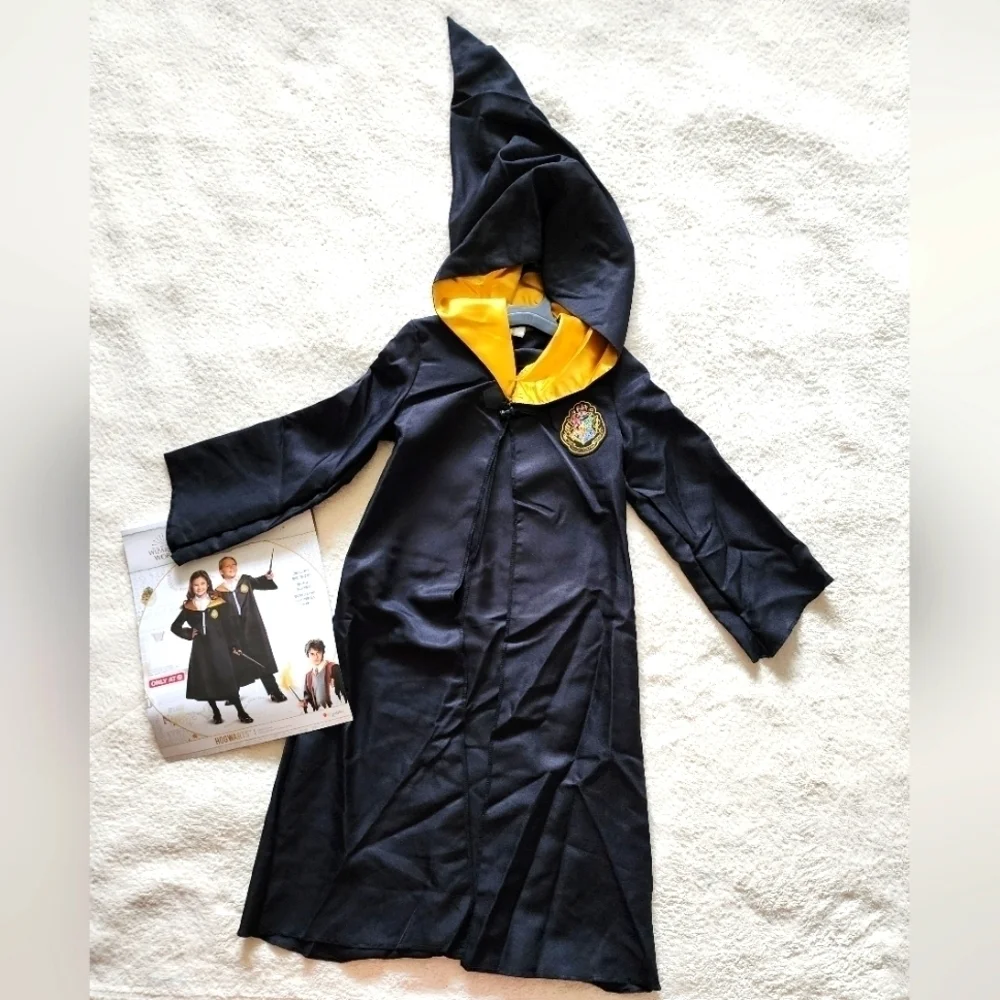 New unisex kids 7+ Harry Potter Hogwarts Robe Halloween costume